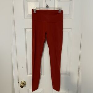 Lululemon Wunder Train leggings. Size 8.